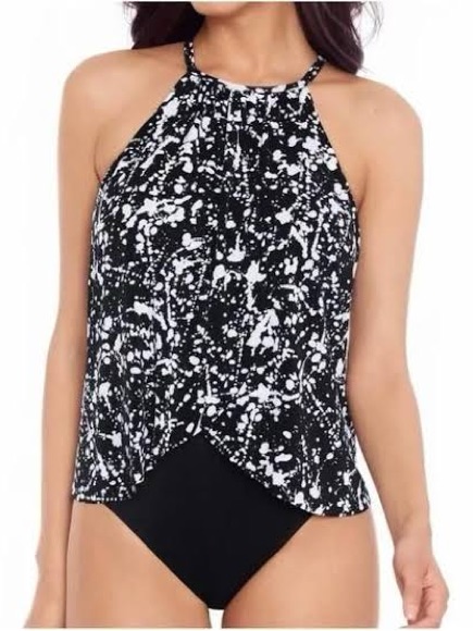 Magicsuit Splatter Aubrey One Piece Swimsuit